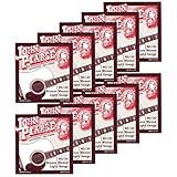 John Pearse Acoustic Strings 80/20 Bronze Light 12-53 10 Pack Bundle