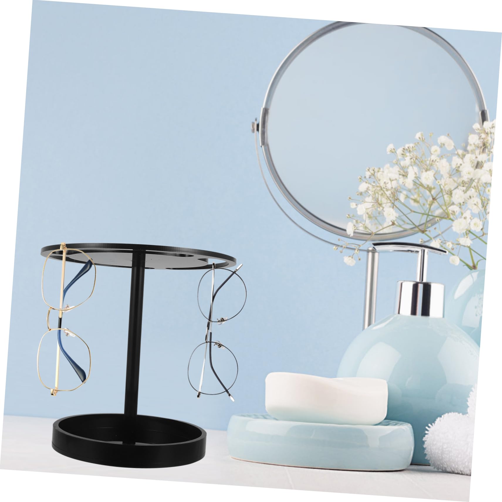 Acryl Brillenhalter Rotierender Sonnenbrillenständer Drehbarer Brillen-organizer Für Zuhause Und Büro Stilvoller Eyewear Display Für Sonnenbrillen Und Brillen