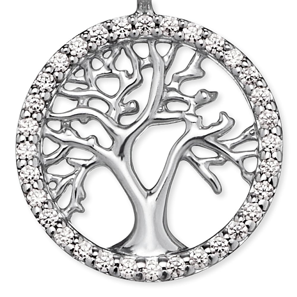 Engelsrufer Damen-Ketten mit Anhänger & Anhänger 925_Sterling_Silber ERN-LILTREE-ZI