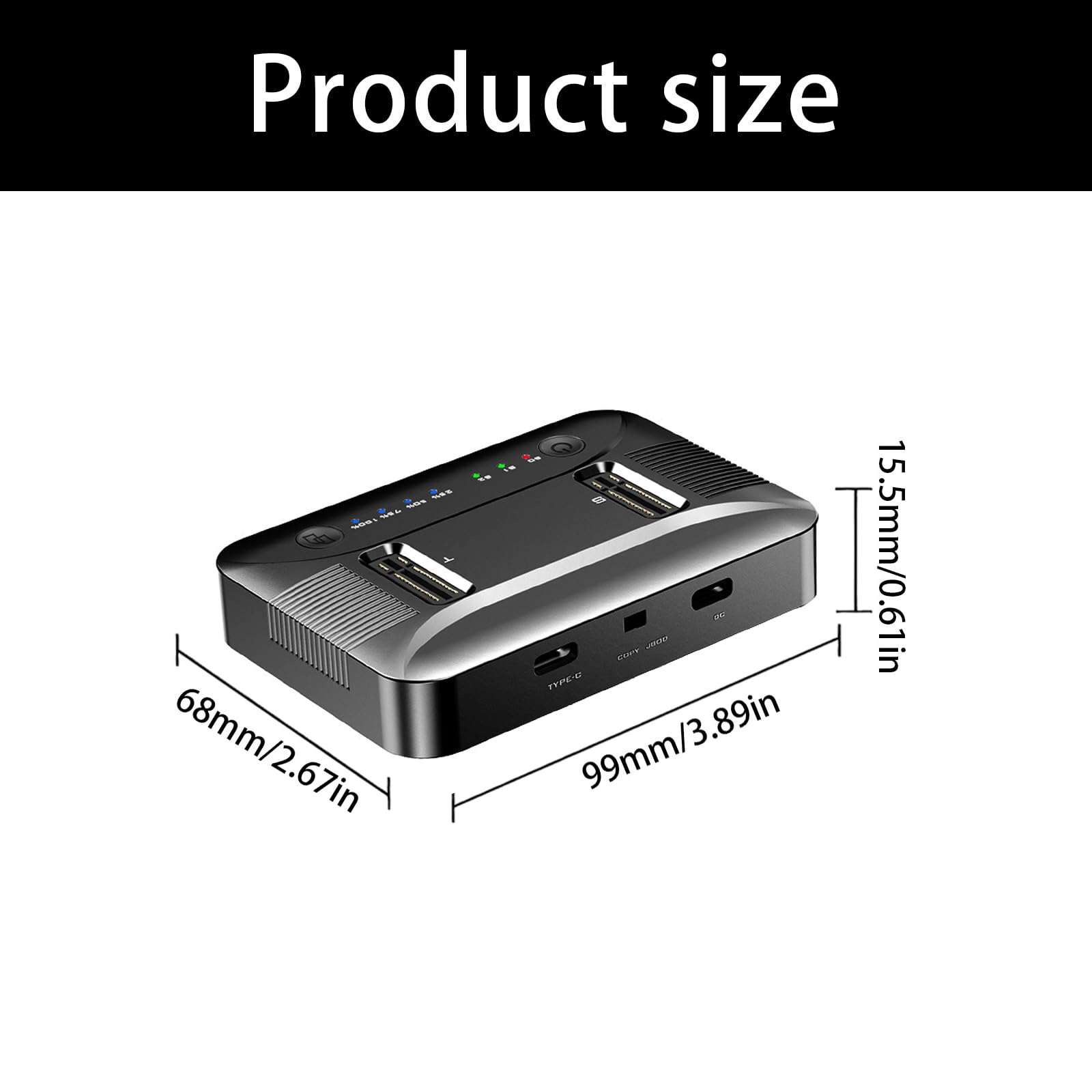 Station d'accueil NVMe pour disques durs, duplication de clones, station d'accueil pour disques durs, duplication de clones, accessoires NVME