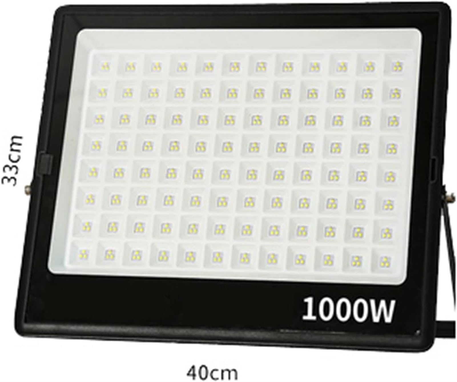 Proiettore a LED da 800 W, 1000 W, super luminoso, per esterni, impermeabile, IP65, alimentazione a rete, per giardino, cortile, garage, parco