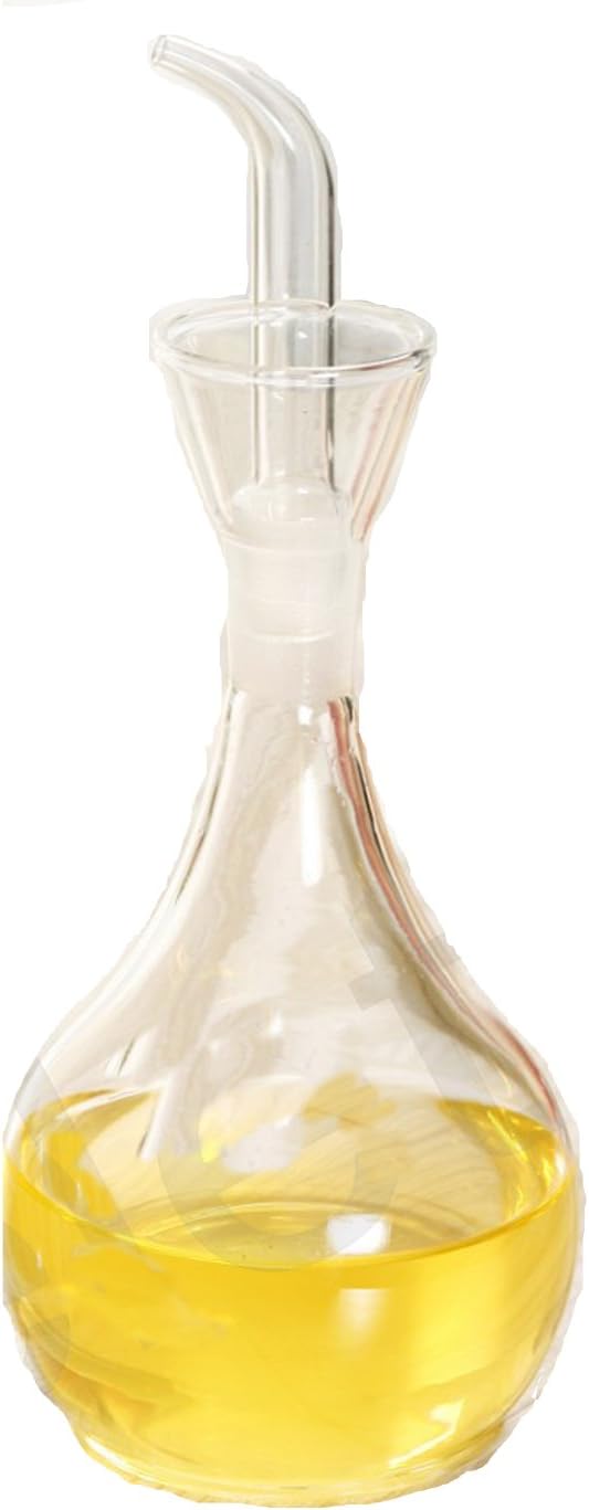 Eleton's Planet Pyriform Glass Multi-Purpose Cruet, Oil Decanter and Cruet 30 Ounces: Home & Kitchen