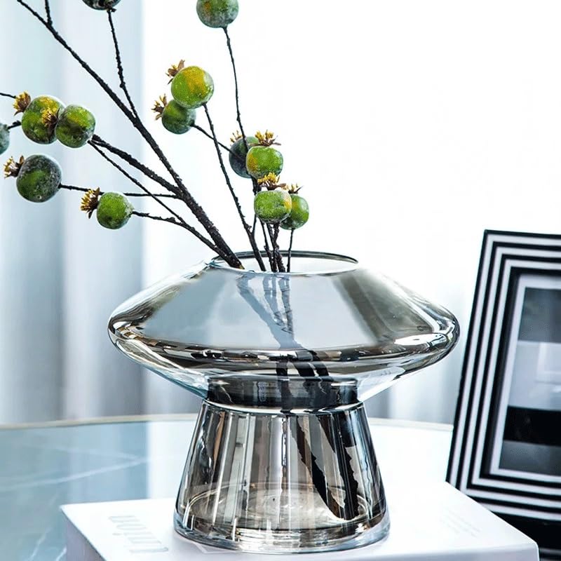 Vase en forme de champignon abstrait JFDBGU : cadeau idéal pour décoration maison - 3