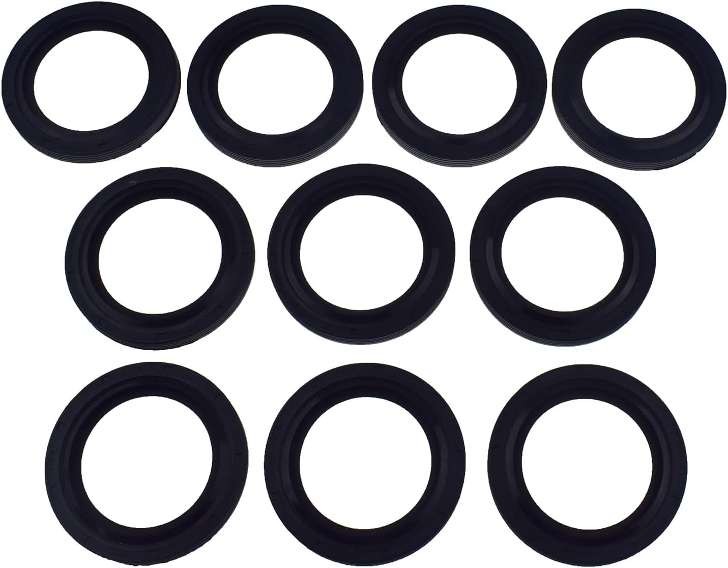 Set of 10 Timing Cover Seal Front Crank Seal Fit For Chevy GMC LS LS1 LS3 LS2 LS7 12585673