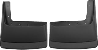 Husky Liners - Rear Mud Guards | 1999-2010 Ford F-350/F - 450 w/Dual Rear Wheels, Rear Set - Black, 2 Pc. | 57451