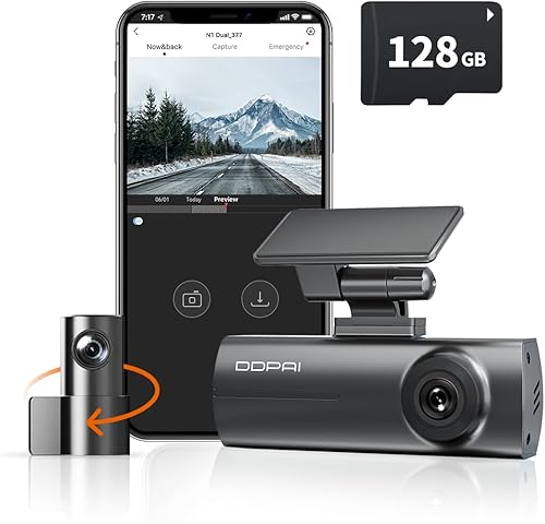 DDPAI N1 Dual Câmera Veicular