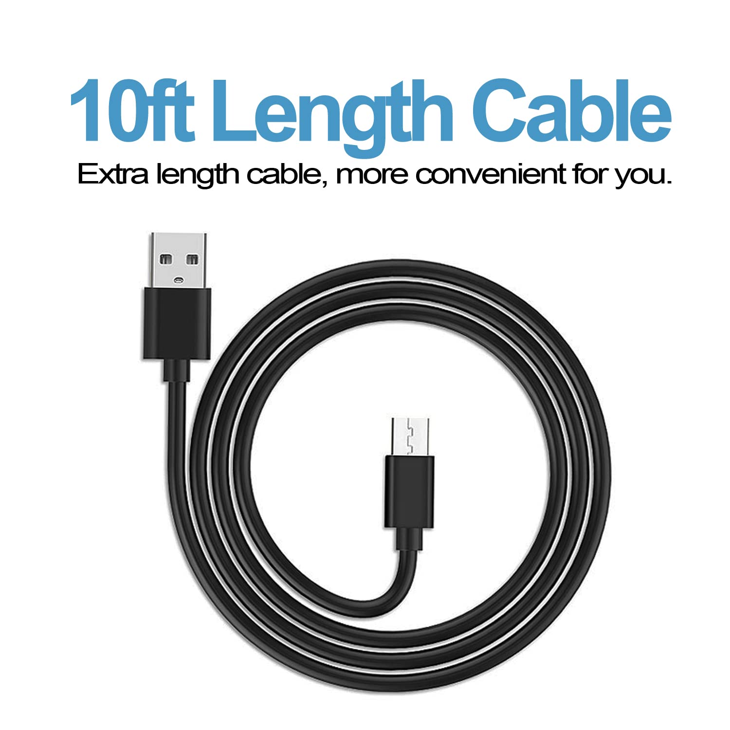 Cavo Micro USB Ricarica Rapida Intrecciato in Nylon Cavo