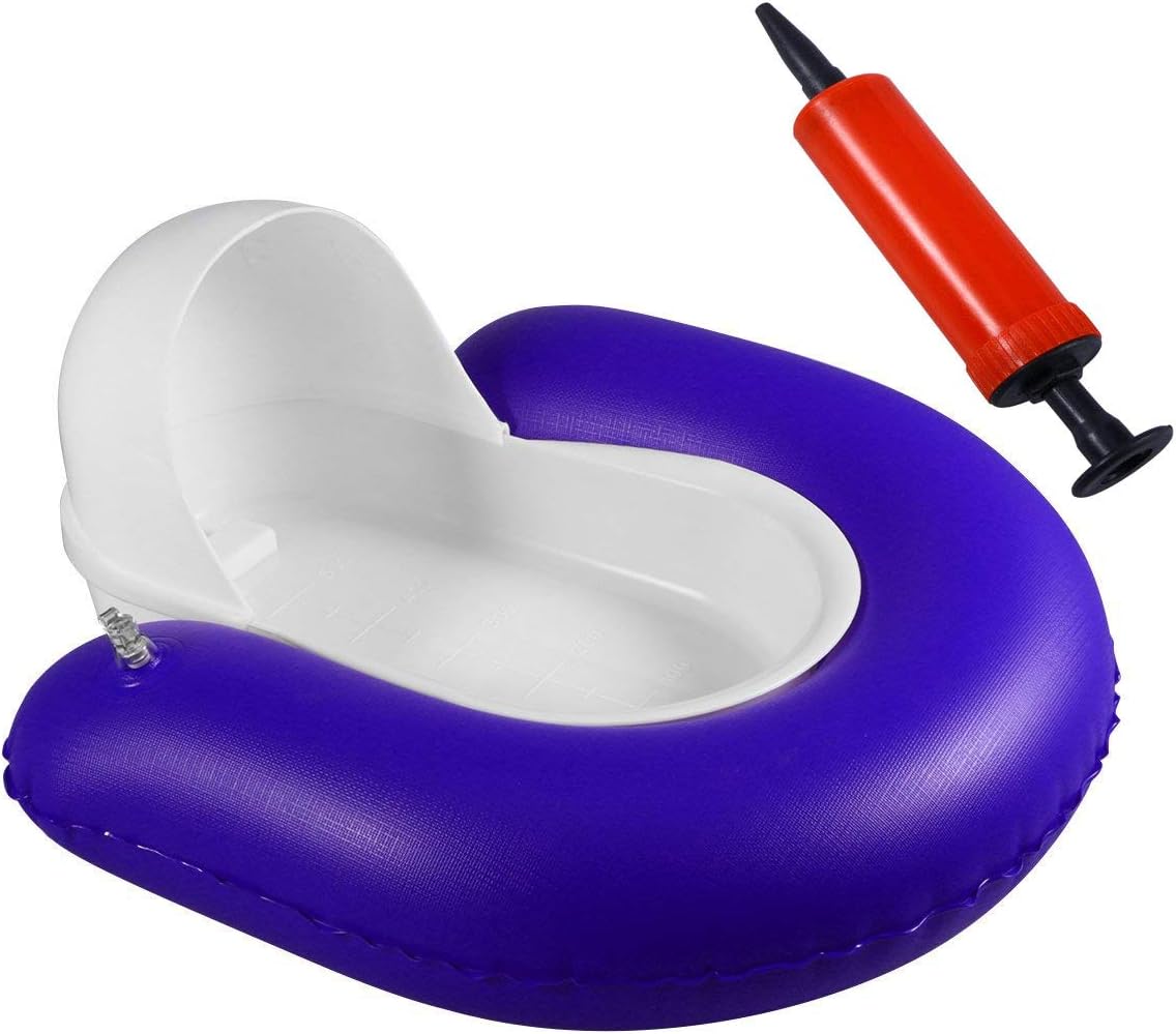 MHKGIOA Inflatable Bed Pans for Paralysis & Bedridden