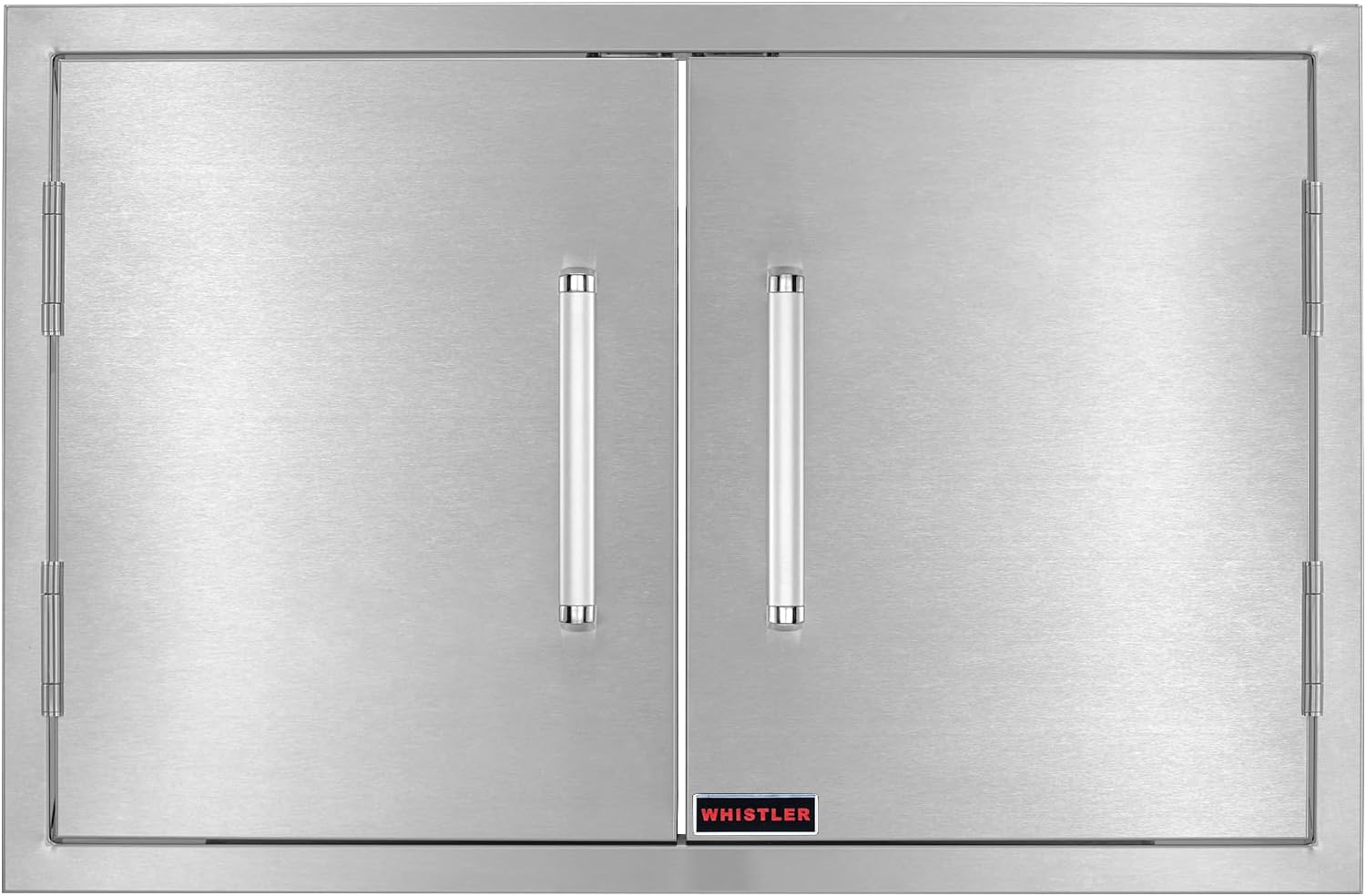Whistler Stainless Steel Double Access Doors for Outdoor