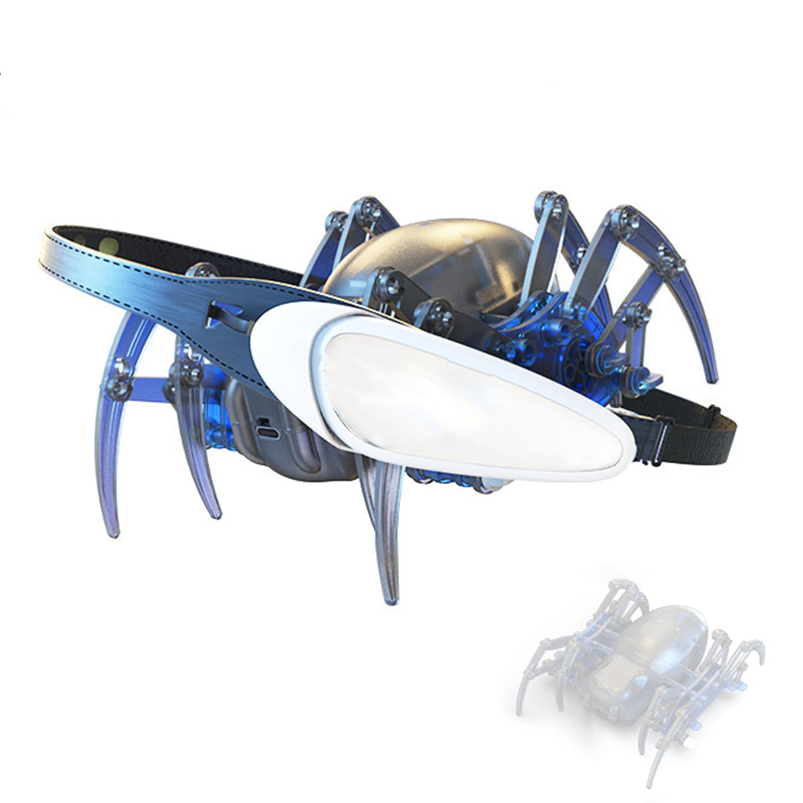 Sensores de Araña de Ondas Cerebrales Ensamblables Diadema de Detección del Cerebro para Mejorar la Concentración Y El Seguimiento de la Meditación