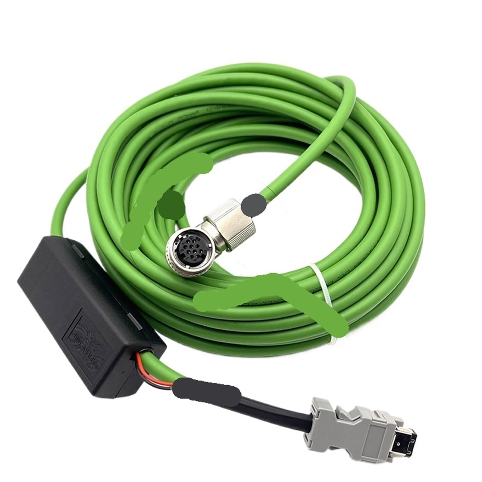 Cable JZSP-CVP27 para codificador absoluto de servomotor SGMGV 7G con conector angular