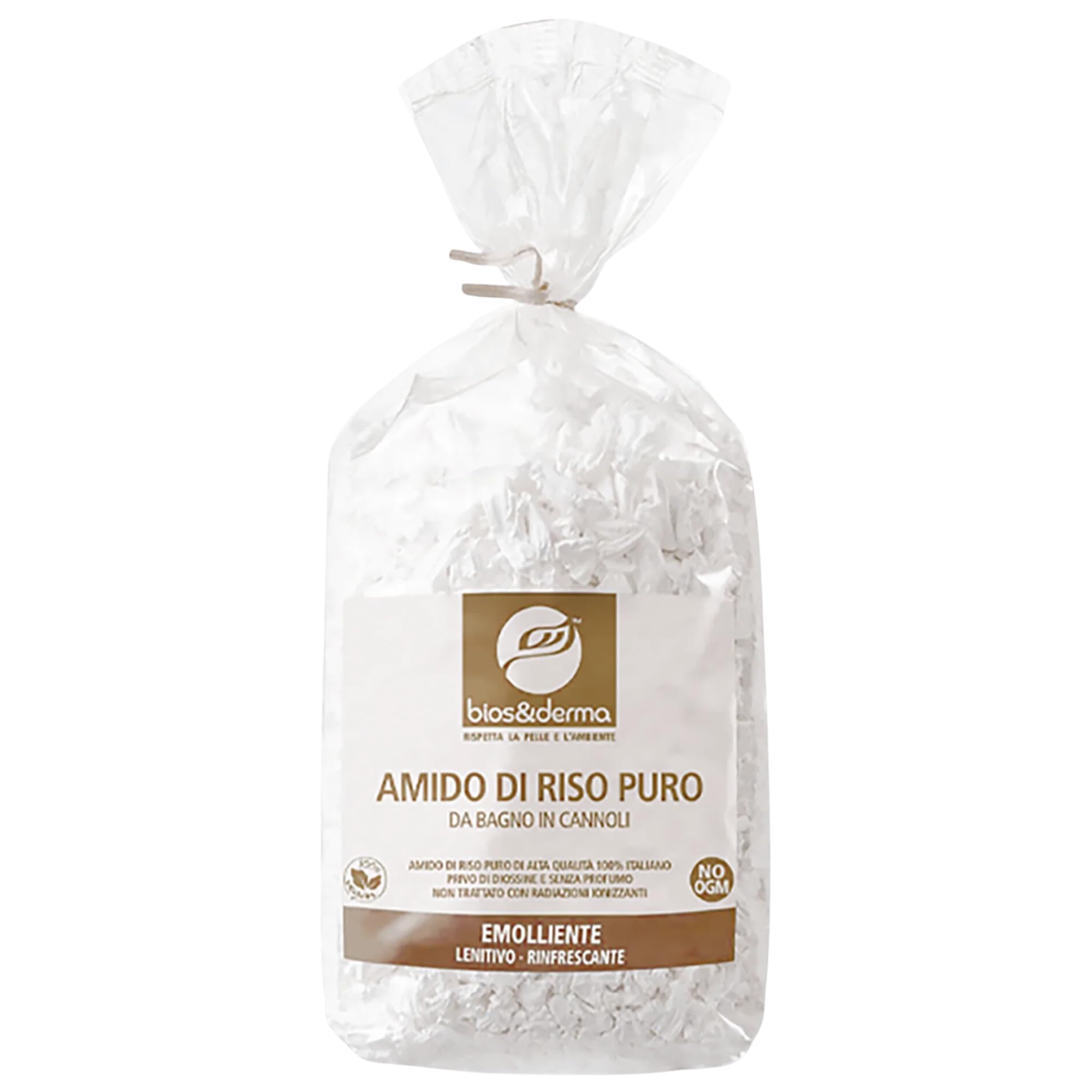 Sali Da Bagno, AMIDO DI RISO PURO Da Bagno In Cannoli. Emoliente, Lenitivo e Rinfrescante. Privo Di Diossine e Senza Profumo. Non Trattato Con Radiazioni Ionizzanti 500g