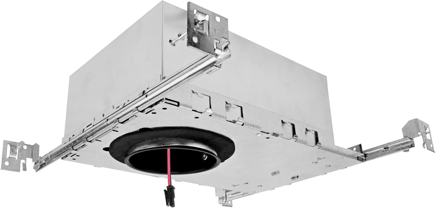 Elco E3LK76ICA The Koto System New Construction Recessed Housing for 3-1/2" Trims - Airtight, 120 Volt, and 14.7 Watt - N/A