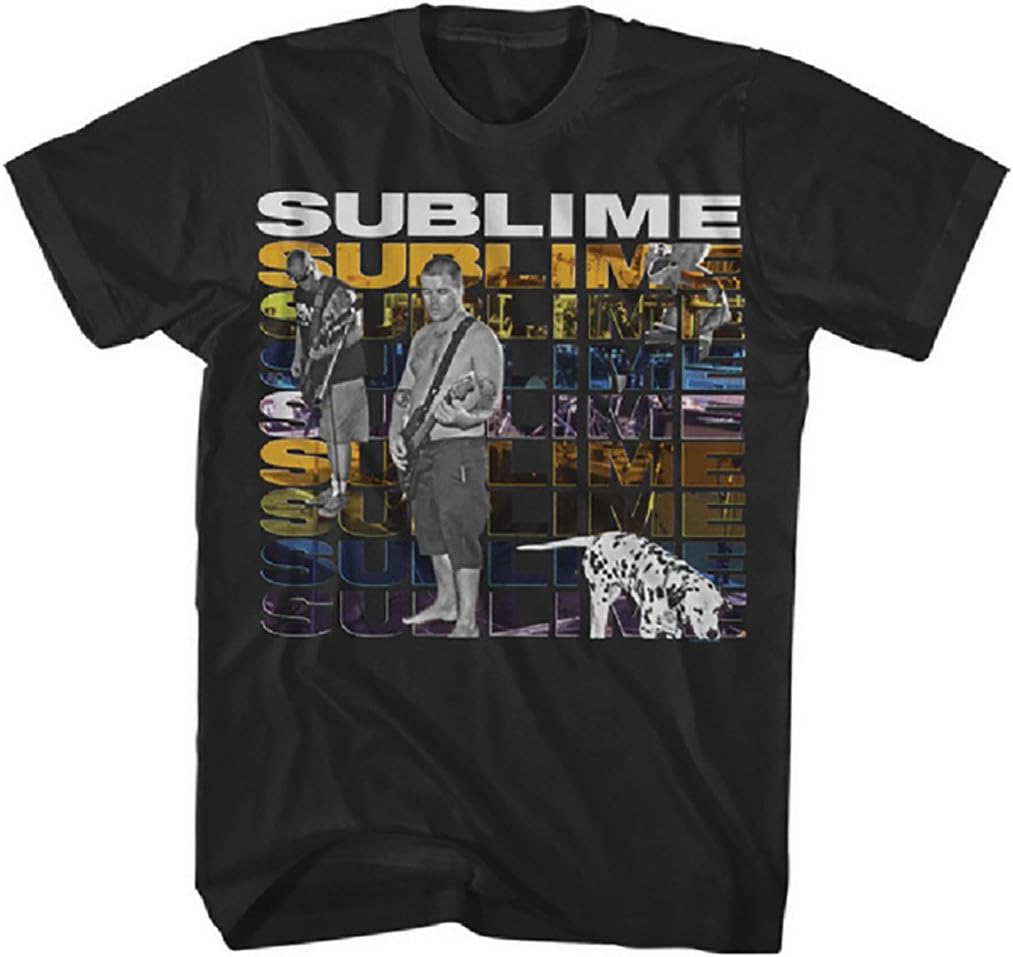 FEA Sublime - Multi Logo with Dog - Men's T-Shirt S Black