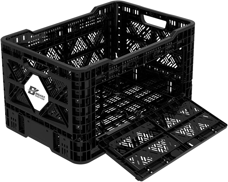 BIGANT Smart Crates IP543630 (48L)- Black (Black)