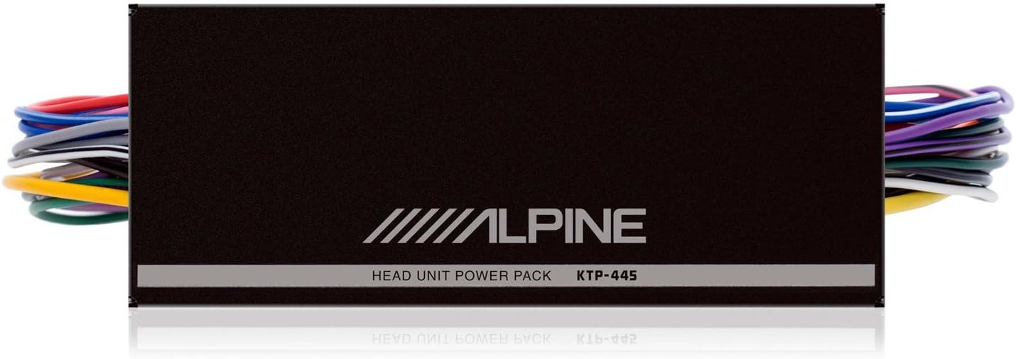 Alpine KTP445U Universal Class D 4Channel Head Unit Power