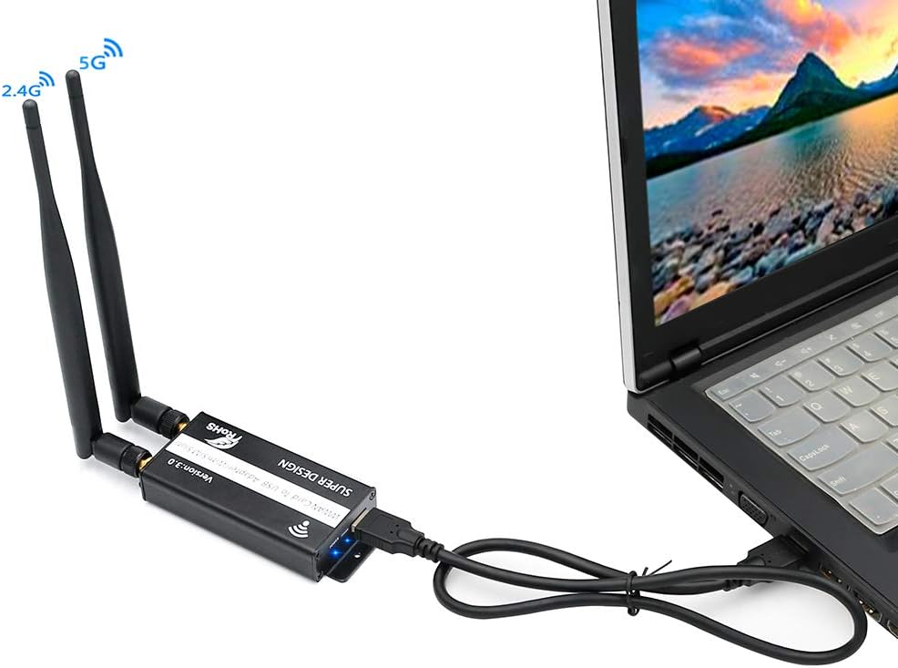 Mustpoint M.2 to USB 3.0 Adapter with SIM Card Slot for WWAN/LTE/4G Module