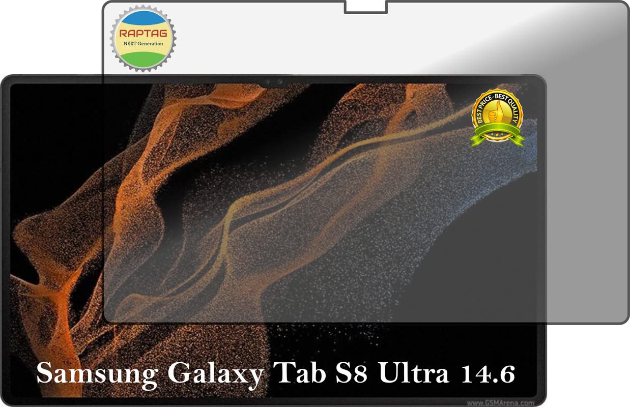 VPrime RapTag [Premium] Screen Protector Compatible for Samsung Galaxy Tab S8 Ultra (Transparent) (B09TXRMP5N) Amazon Price History, Amazon Price Tracker