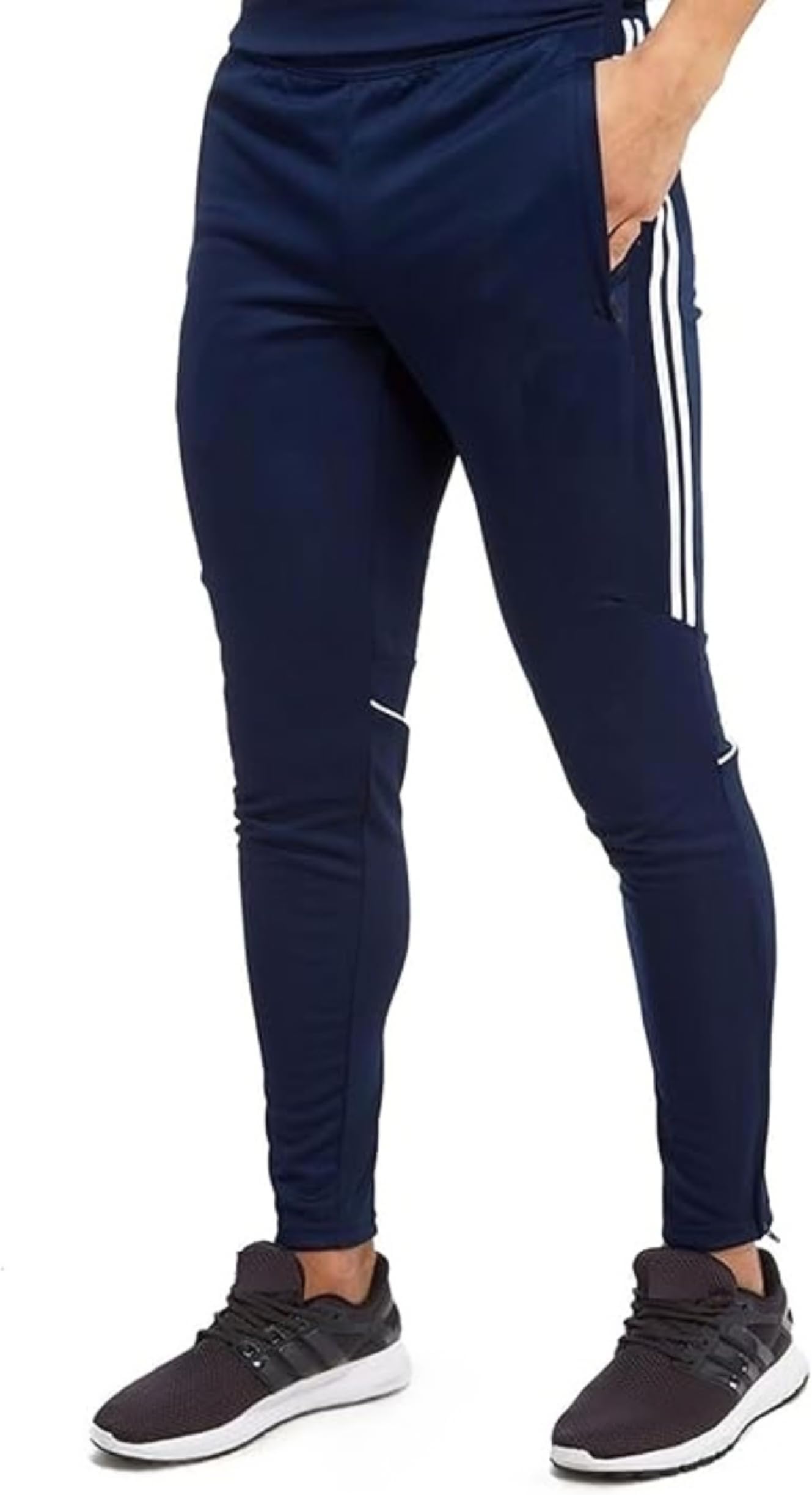 Sterling Sports Mens Training Tango Trousers Zip Off Gym Joggers