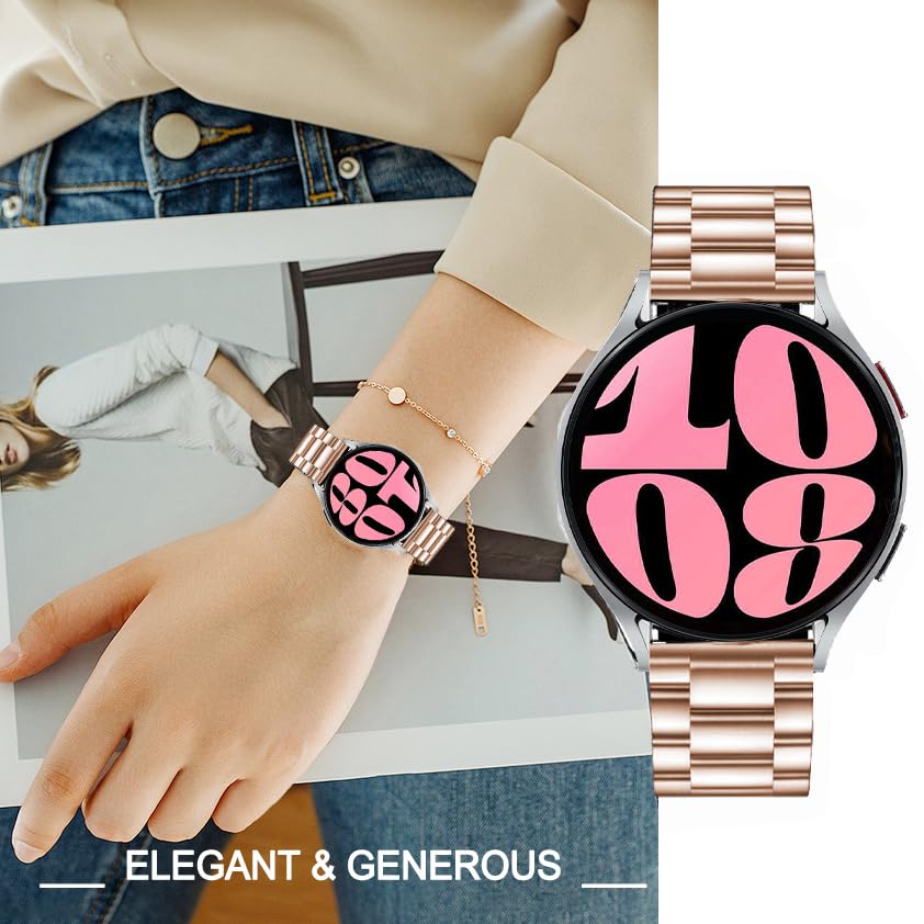 Samsung Smartwatch Galaxy 4 with Elegant Pink Band Amazon.com: Samsung Galaxy Watch FE 40mm Bluetooth AI  main image 2