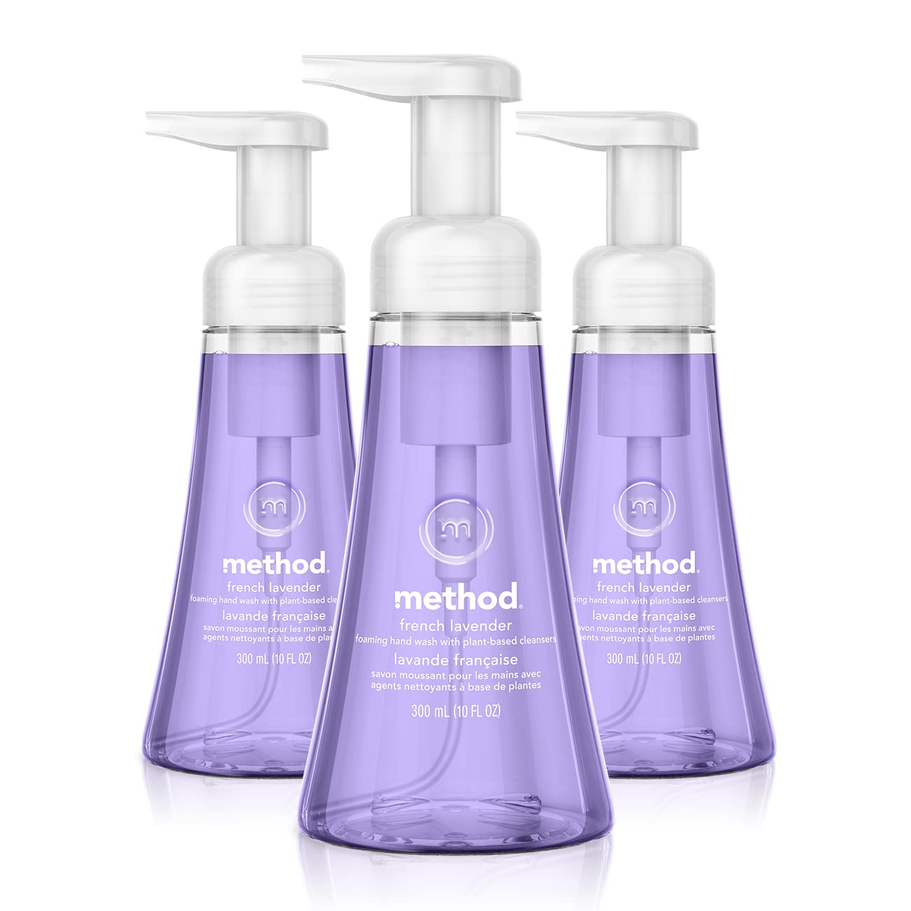 Method Foaming Hand Wash, French Lavender, 10 Ounce (Pack