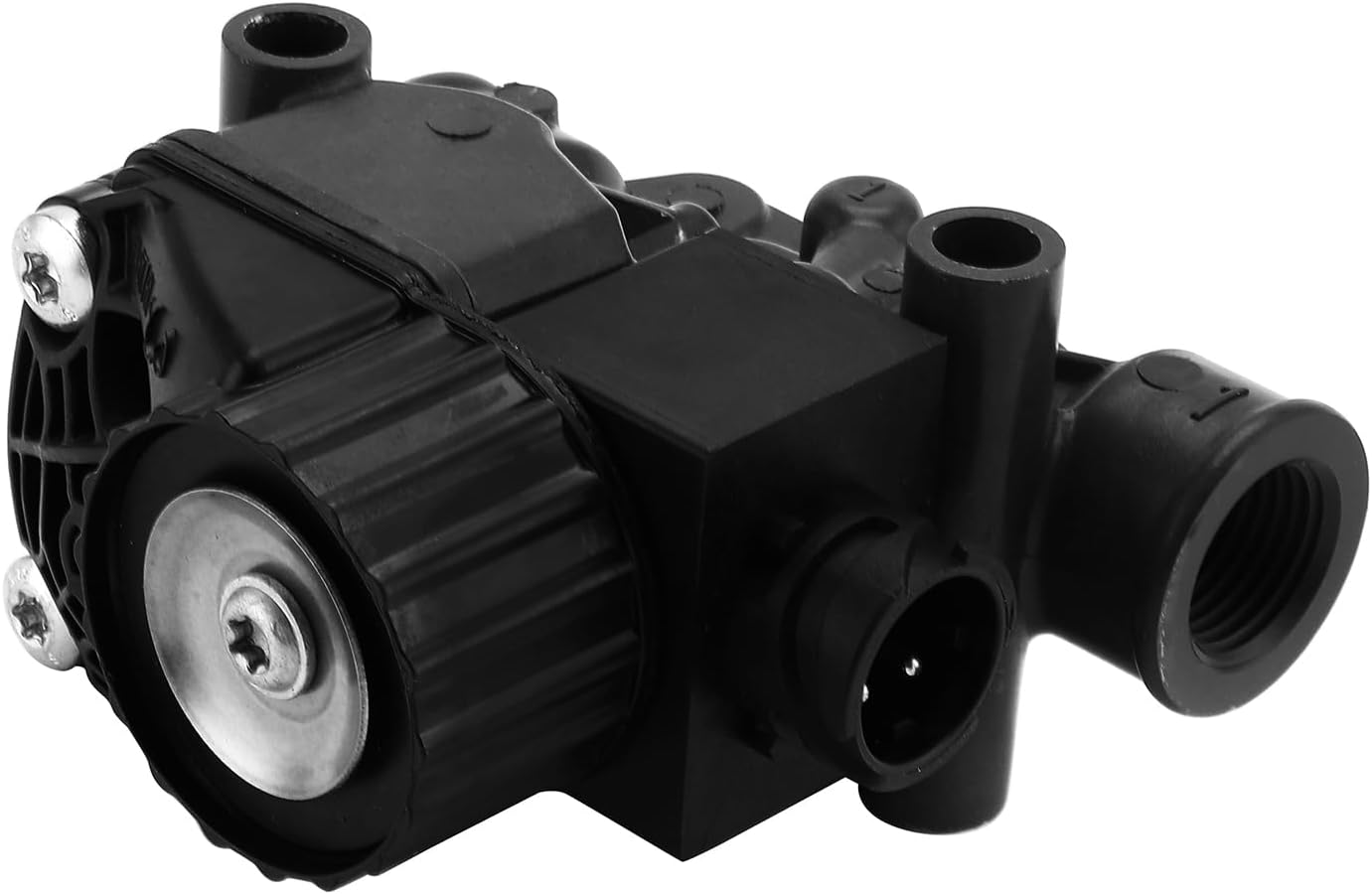 K056040 K079665 K128913 12V ABS Module Valve Fits for Bendix M-40HF ABS Module Valve with with 3 Pins Packard Connector Ports & 1/2" NPT Ports