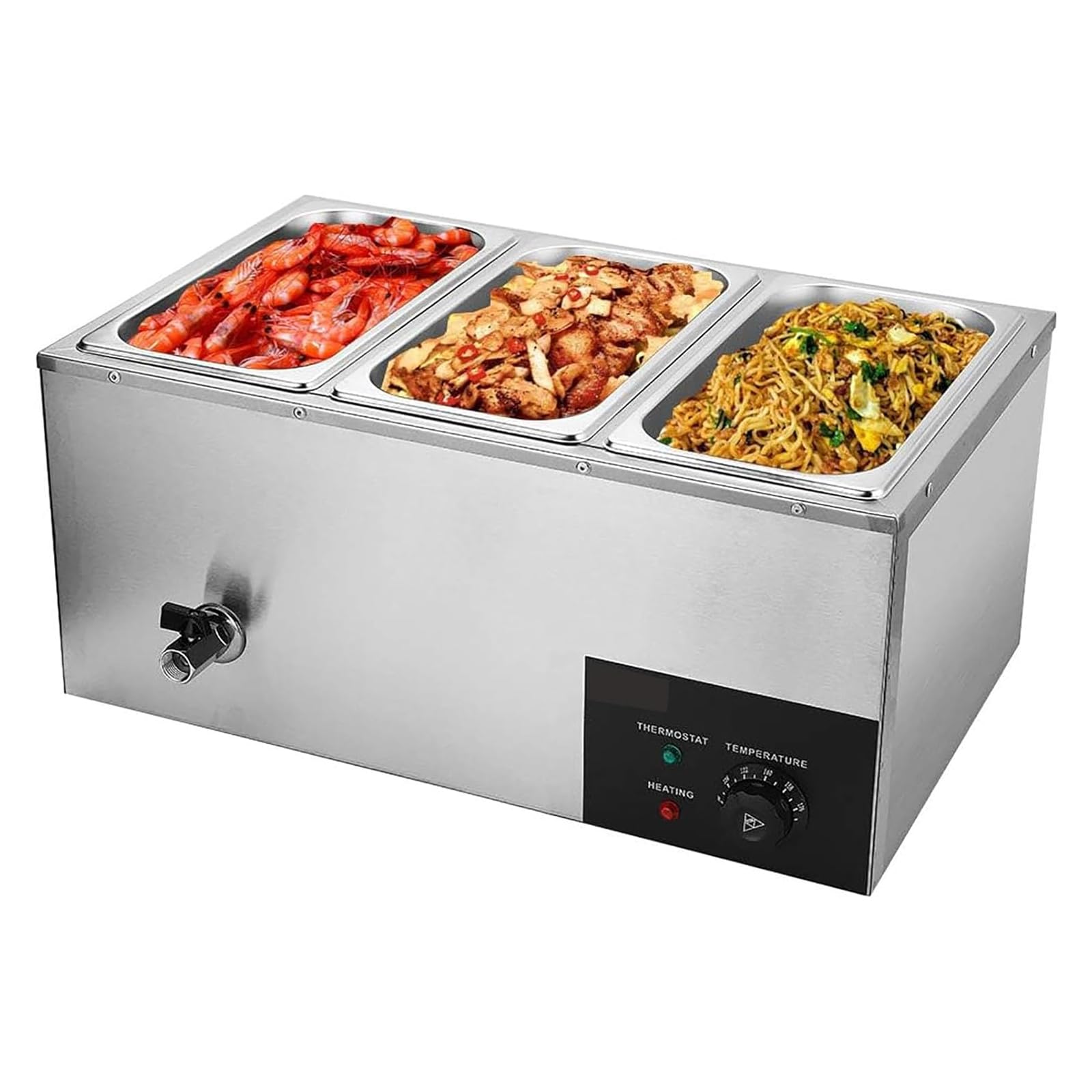 Chauffe-plats électrique à couvercle pour réussir vos grands buffets
