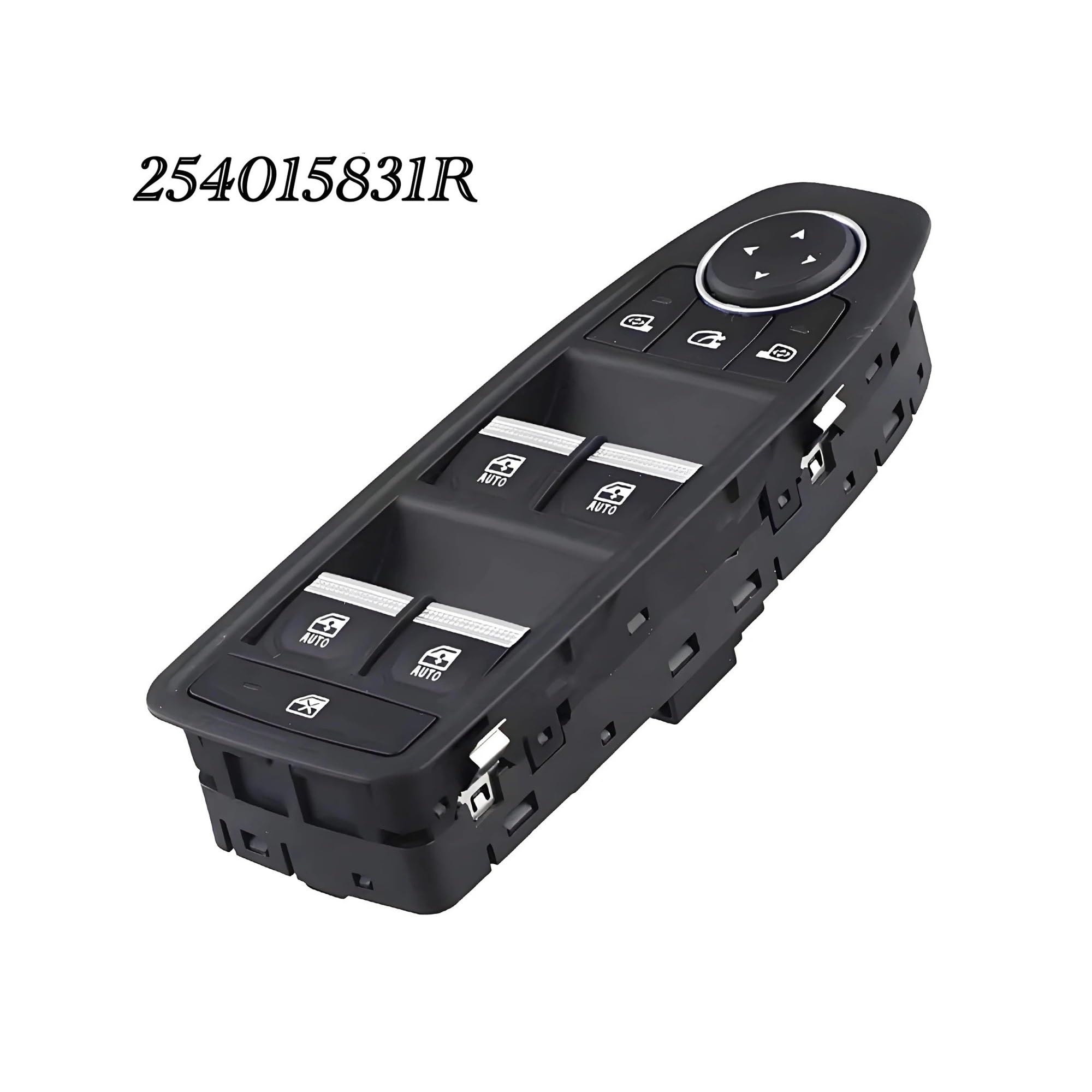 Für Clio 5 Für Captur II 2019-2021 OE 25401-5831R 254107001R Power Lifter Fenster Control Schalter Elektrischer Fensterheberschalter(WithFold)