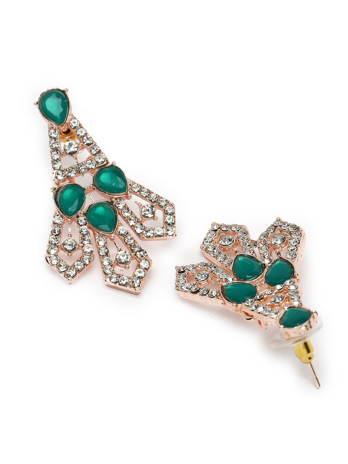 AD Stones Necklace Set with Earring and Maangtika