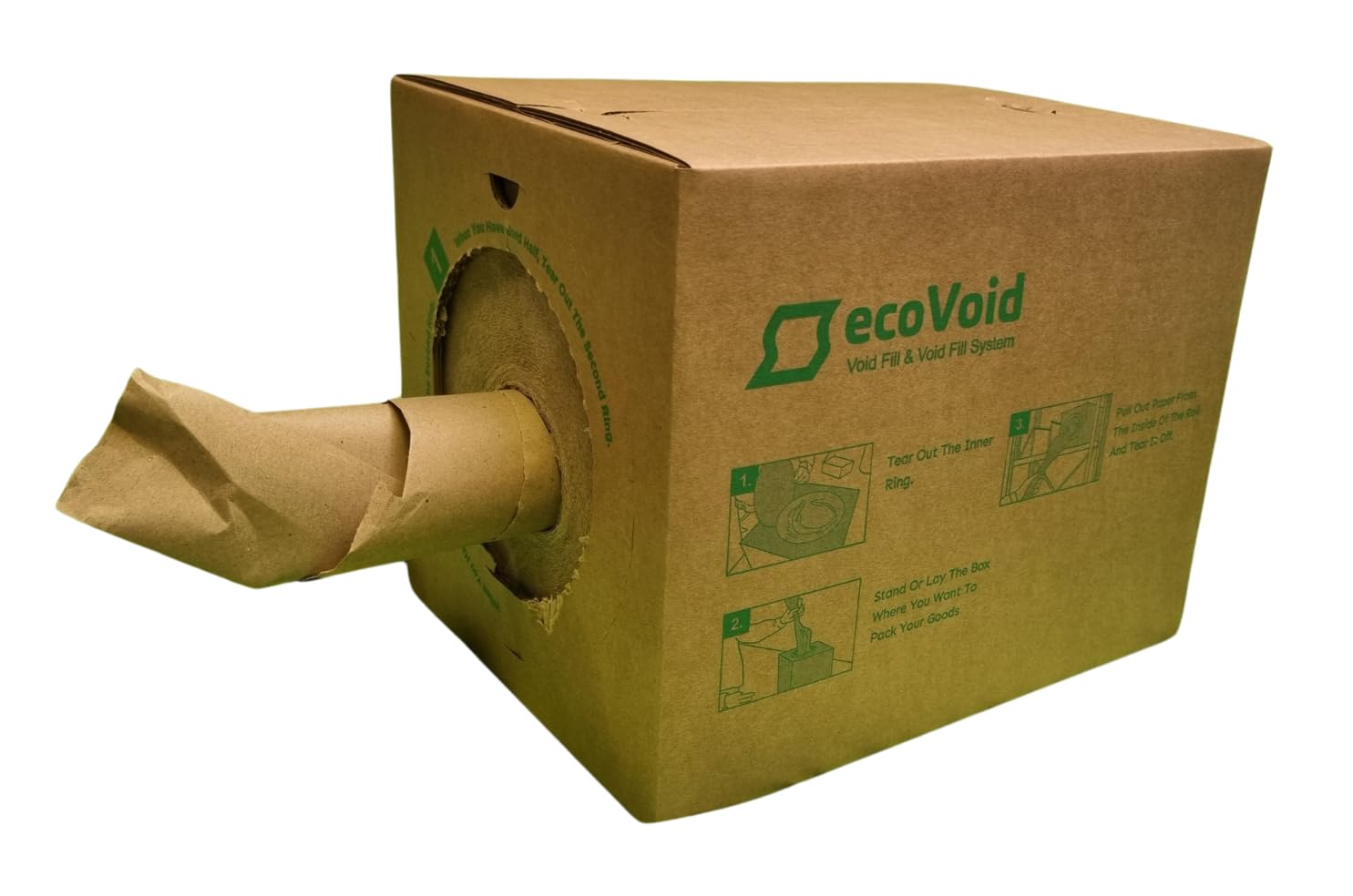 ecoVoid Void Fill Packaging Paper in Box 450m