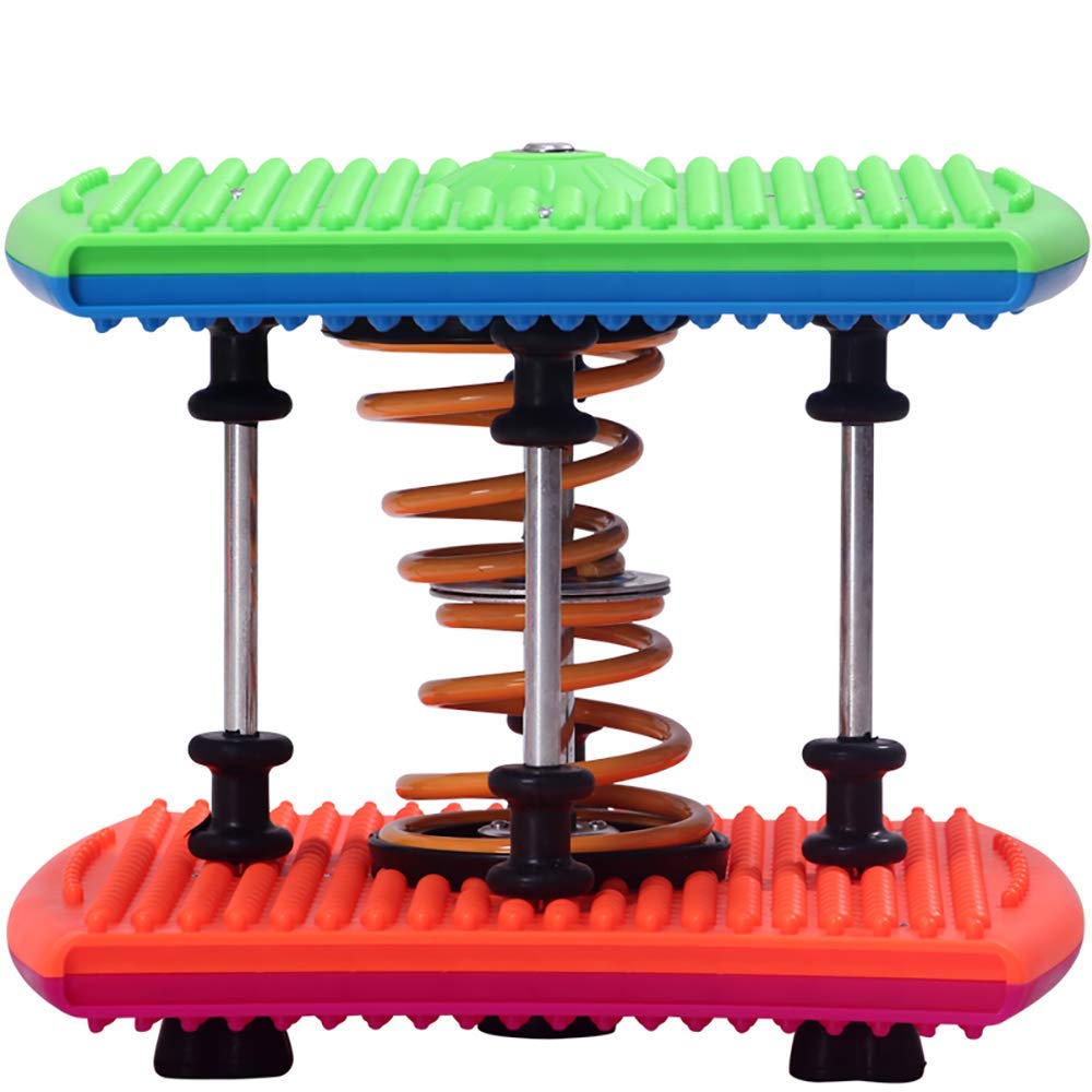 Double spring body Dance machine Yoga Dancing Fitness Aerobic Twist Run Stepper with - Home Gym Toning Workout Fitness Trainer Body Exercise Machine for