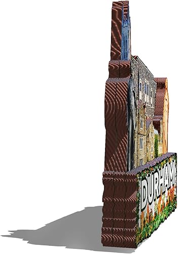 Miniatura 2 de Imán de madera de Durham de los Estados Unidos 3D para nevera, recuerdos coleccionables, decoraciones artesanales hechas a mano