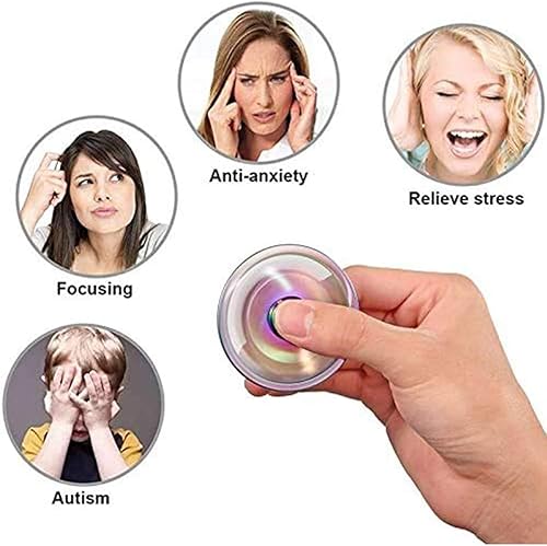 Miniatura 2 de Phoenix Cool Fidget Spinners de mano de ala de dragón giratorio de dedo de acero inoxidable giroscopio de punta de los dedos alivio del estrés