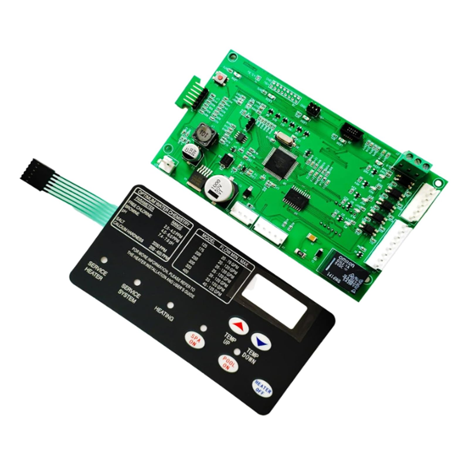 Kit de clavier de rechange pour chauffage de piscine