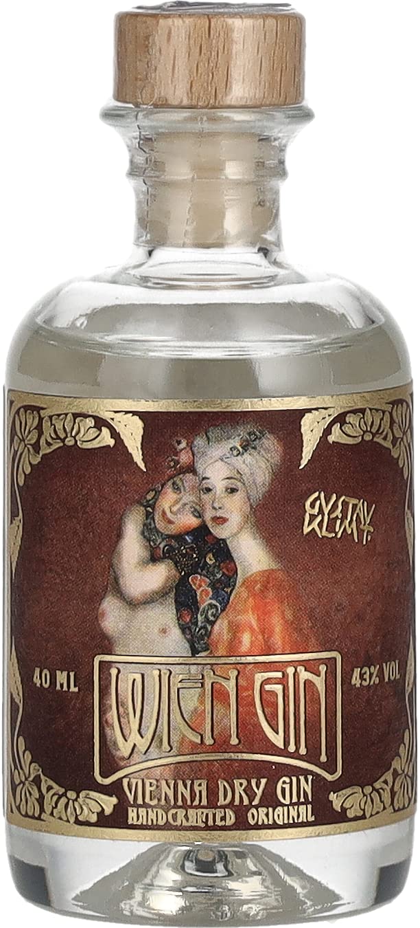 Wien Gin Gustav Klimt Edition Vienna Dry Gin (1 x 0.04 l)