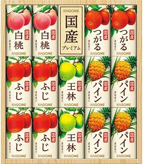 KAGOME 可果美 国产100%果汁礼物 14瓶 KT-30Y