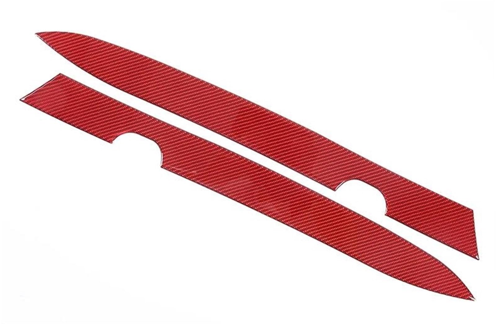 Pypfqumqgr Red For Mitsubishi For Eclipse 2006 2007 2008 2009 2010 2011 Soft Carbon Fiber Car Inner Door Armrest Panel Trim Sticker