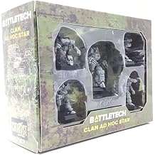 Catalyst Game Labs BattleTech | Miniatures | Clan Ad Hoc Star | Expansion | Miniature Game Ages 14+