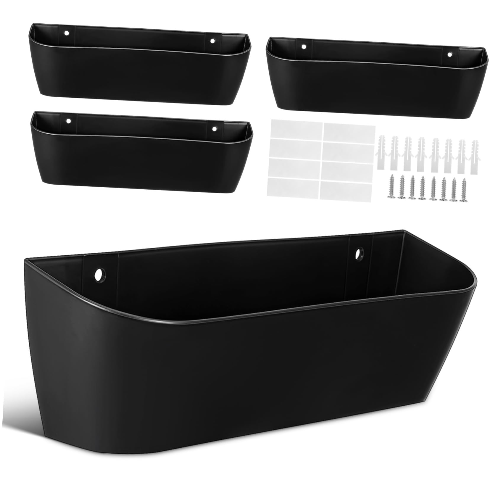 LABRIMP 4pcs Wall Mounted Shoe Rack Efficient Slipper Organizer for Entryway Bathrooms Tight Spaces Sturdy Design for Maximum Storage and Minimalist Aesthetic