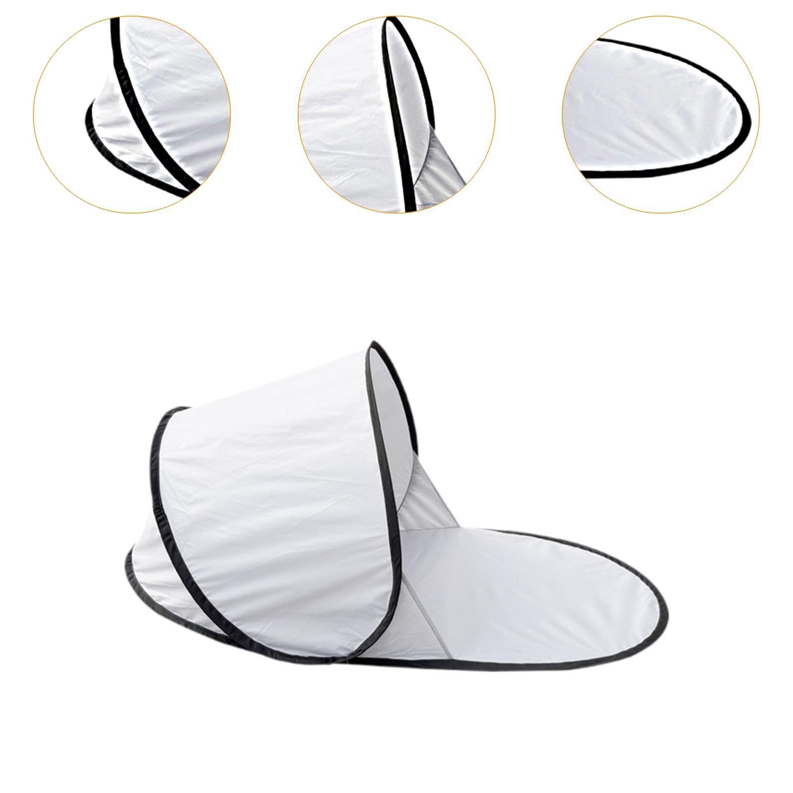 Tenda da Spiaggia Tenda Portatile da Sole Campeggio Automatica Materiale Resistente Facile da Trasportare Adatta per Viaggi Spiaggia Giardino Interno