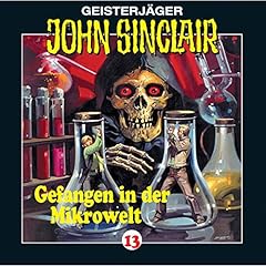 Diseño de la portada del título Gefangen in der Mikrowelt