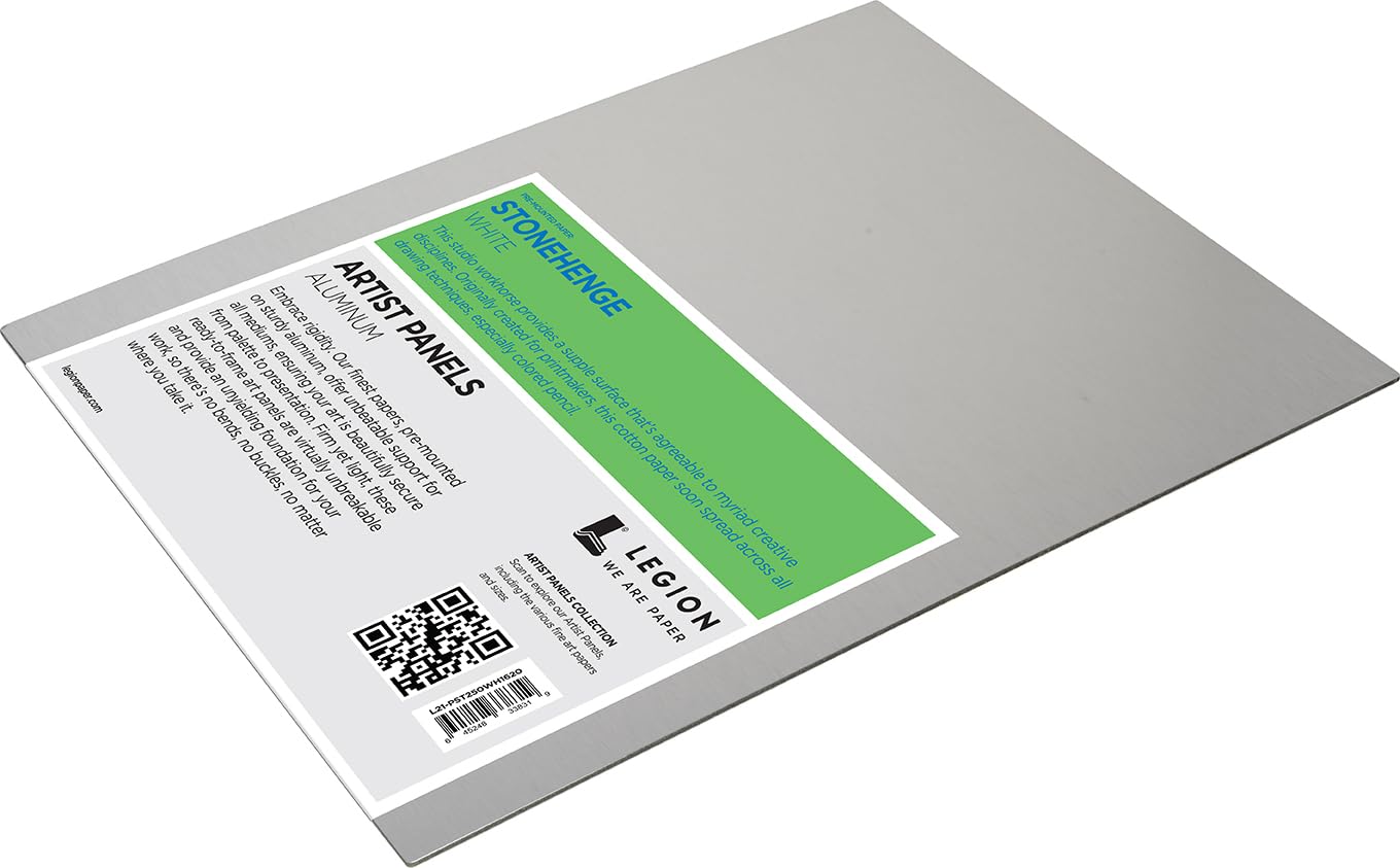 Stonehenge Pre-Mounted Aluminum Artist Panel 16"X20"-For Dry Media
