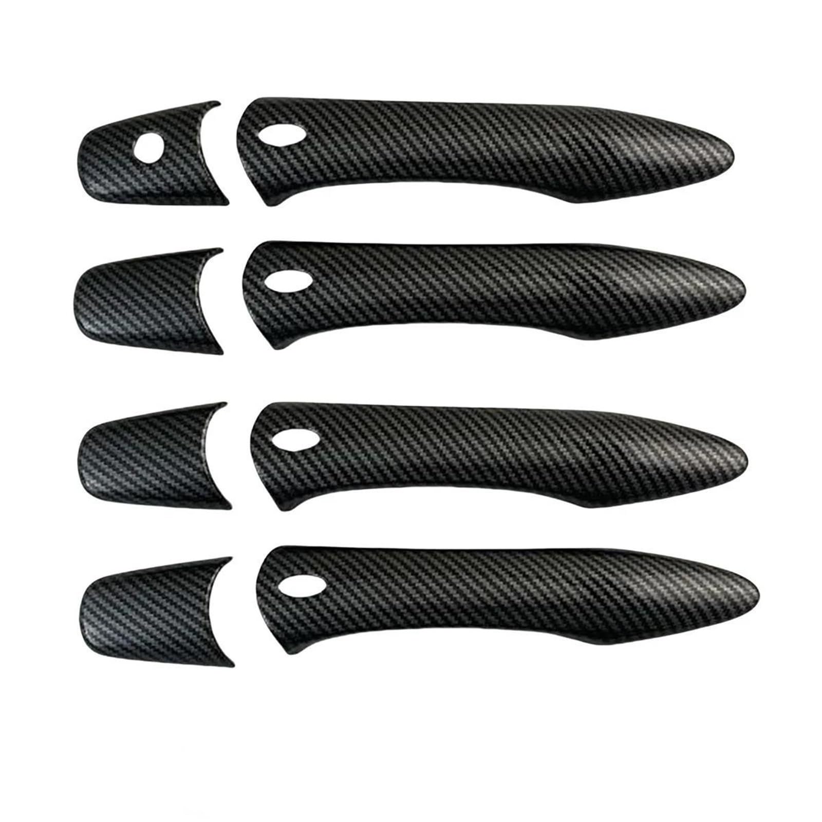 Kjhopy Style 2 Car Door Handle Cover Stickers For Infiniti Ex25 Ex35 Ex37 Jx35 M37 M37x M56 M56x M35h Fx35 Fx37 Fx50 2008-2016(Style 2)