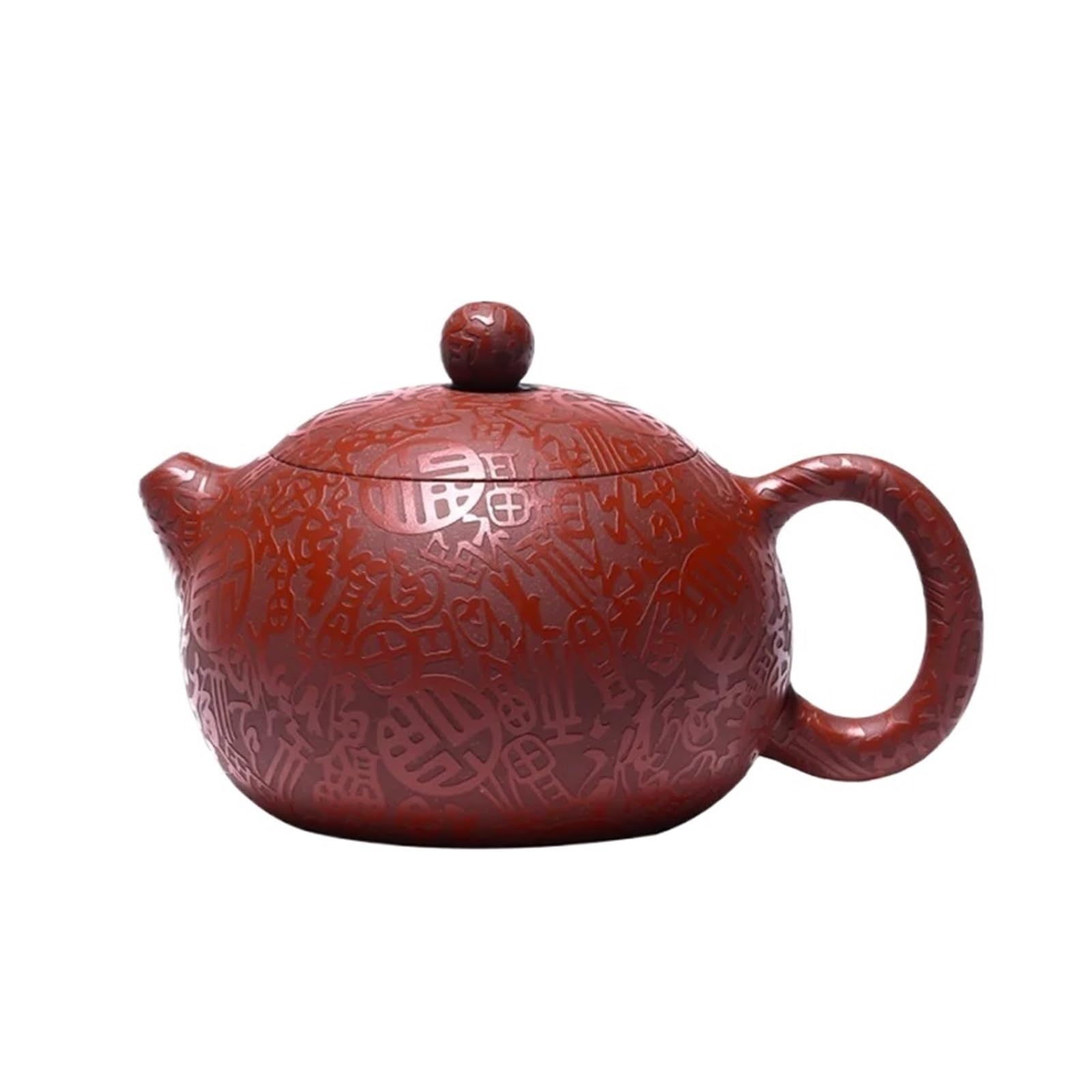 TYUHDUYUR 210ml Yixing Clay Teapots Xishi Tea Pot Zisha Filter Beauty Kettle Chinese Teaware Gifts (White Dinosaur Doodle4)