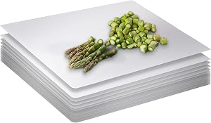 50 Count Premium Quality Disposable Cutting Boards ~10 Inch X 13.5 Inch Disposable Sheets for Kitchen and Commercial Use ~ Patent Pending ~ Recyclable Disposable Cutting Board Sheets - Crown