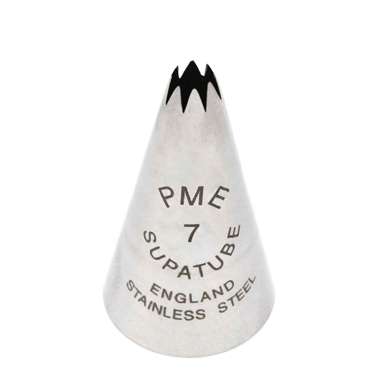 PME - Supatube - Douille Grande Étoile en Acier Inoxydable Sans Soudure n° 7