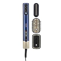 BaByliss Air Wand, Asciugacapelli, Piastra Lisciante e Styler, Tutto in uno, da capelli bagnati ad asciutti, anti-crespo, nessun danno da calore, 3 accessori, AS6553E – Amazon Exclusive