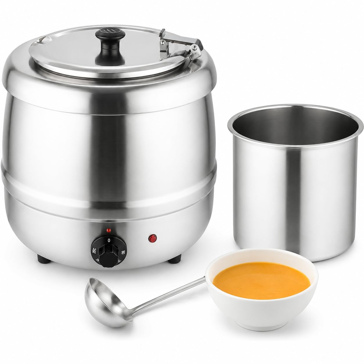Amazon.co.jp: VVXA 業務用スープ缶 スープジャー 大容量 10L 保温