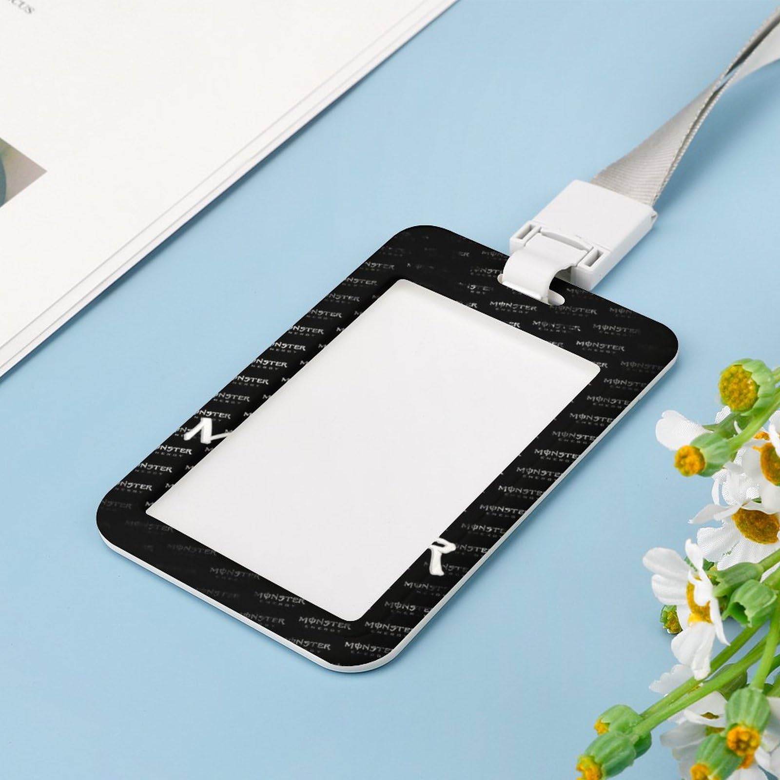 Amazon.co.jp: IDカードホルダー ロゴモンスターエナジー 社員証ケース