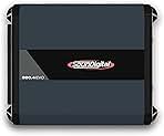 SounDigital - Car Full Range Amplifier 800 - 4 Channels 800 Watts RMS 4 Ohm - Compact Size - Professional Quality - 2025 Best Performance Award
